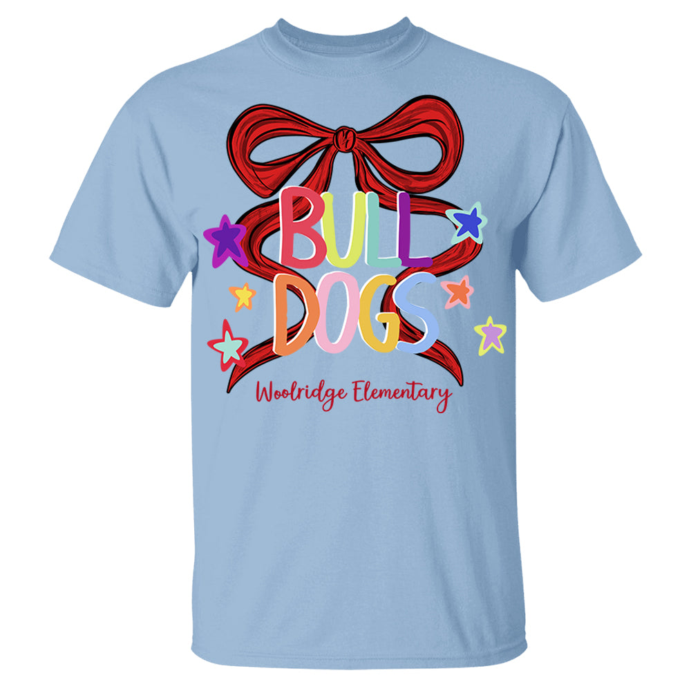 Personalized Preppy Mascot School Shirt, Custom School's Name, Coquette Mascot A2110 Li29
