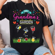 Grandma's Garden, Personalized Mama Shirt, Custom Gift For Nickname and Kids Names T1807 Tm01