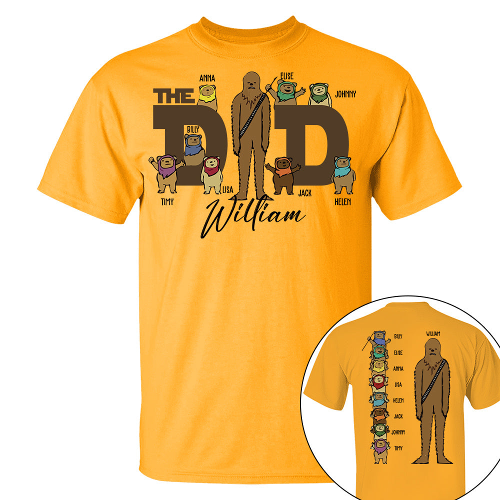 The Dad Personalized Shirt For Dad Nh00