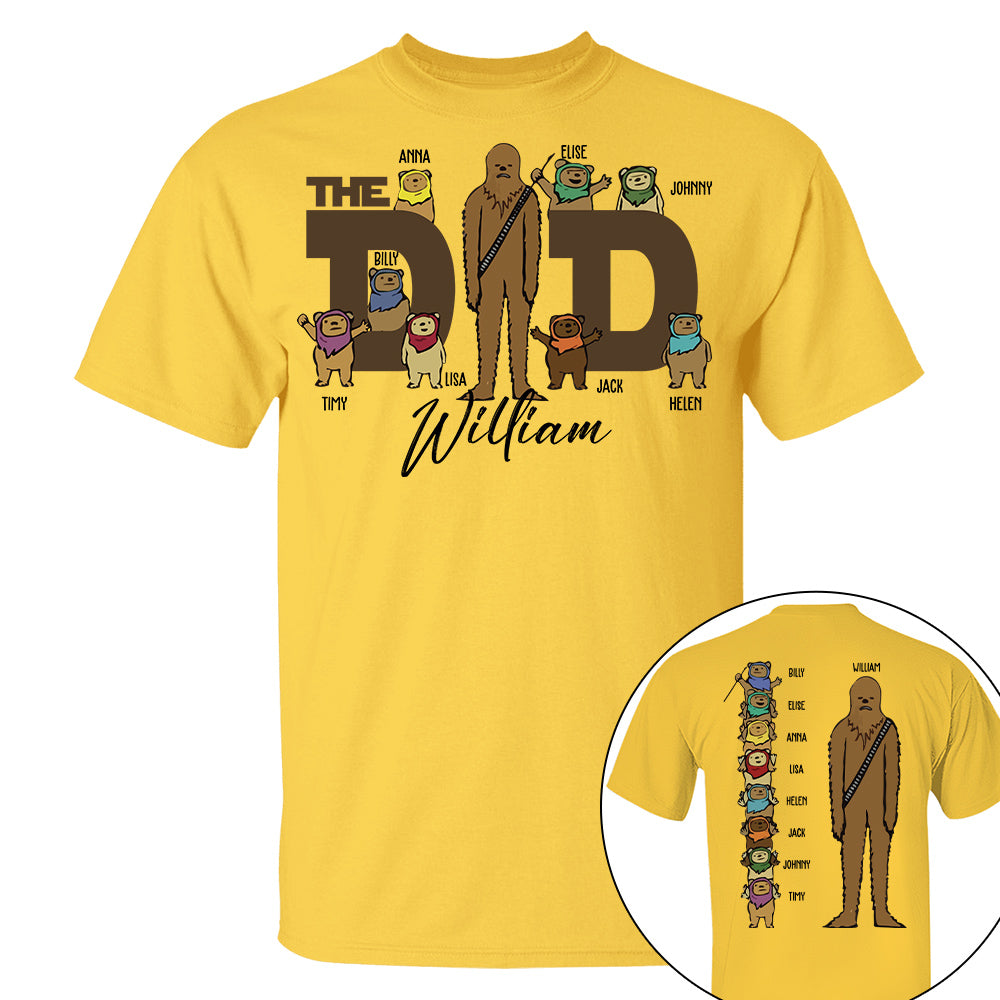 The Dad Personalized Shirt For Dad Nh00