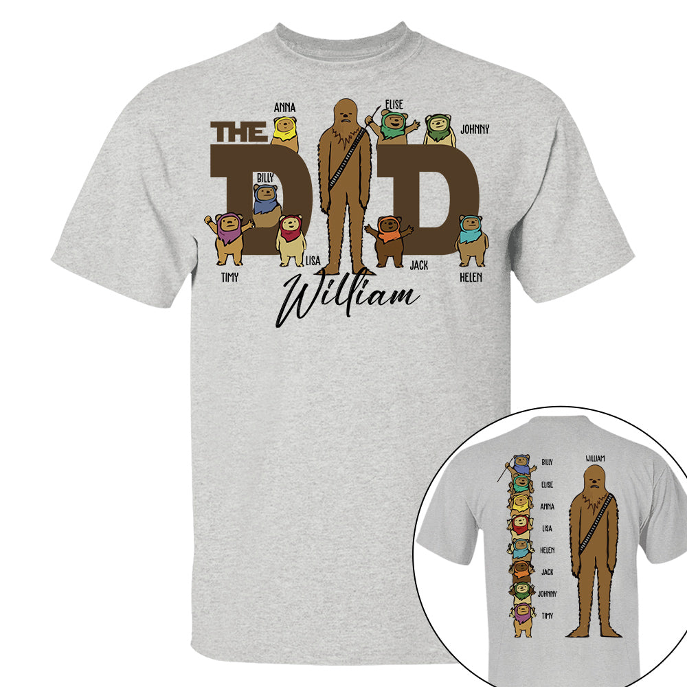 The Dad Personalized Shirt For Dad Nh00