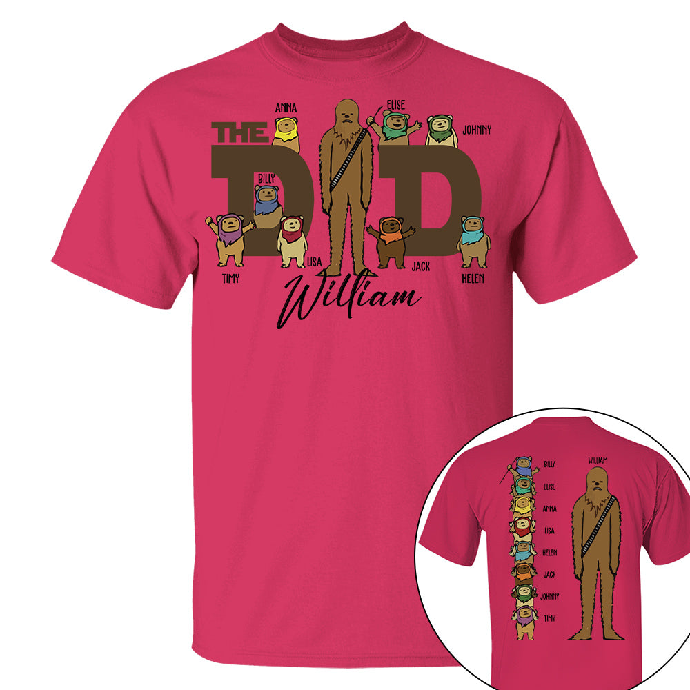 The Dad Personalized Shirt For Dad Nh00