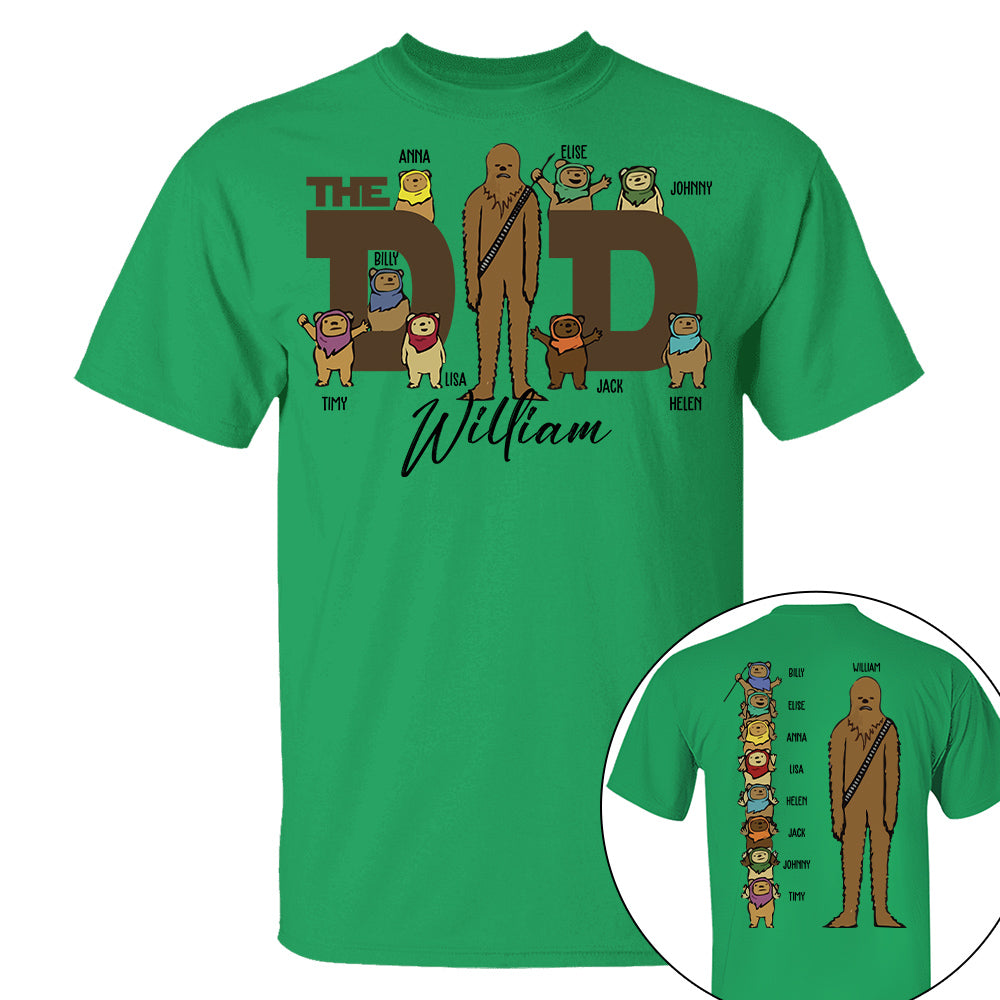 The Dad Personalized Shirt For Dad Nh00