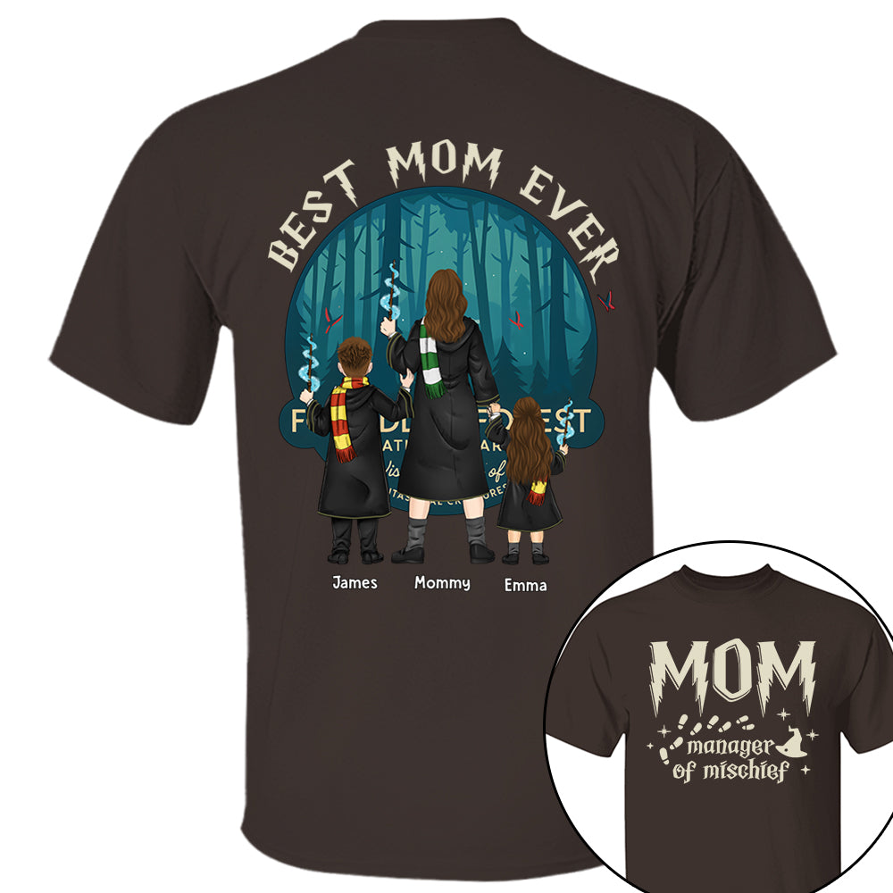 Custom Mom Manage Of Mischief Magical Mom Shirt - N3005 VH01