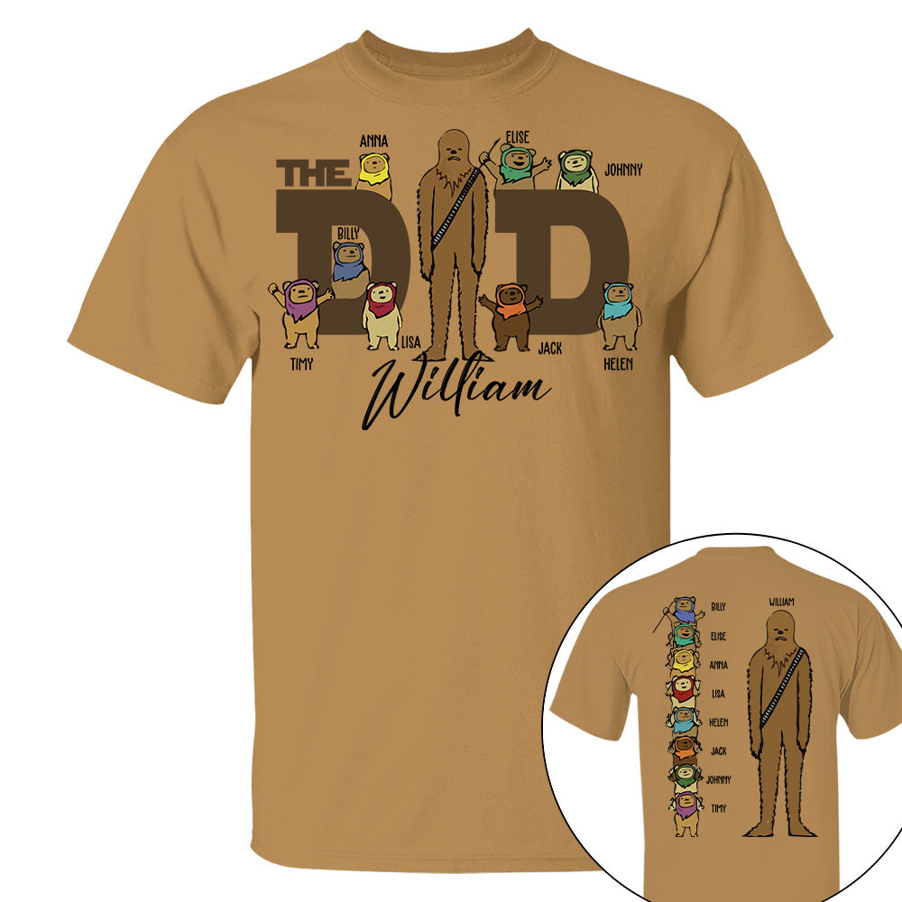 The Dad Personalized Shirt For Dad Nh00