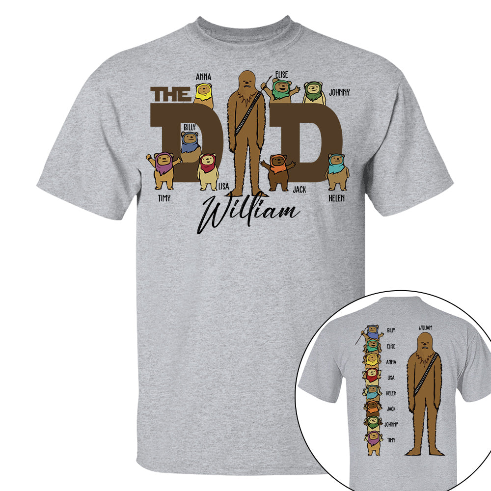 The Dad Personalized Shirt For Dad Nh00