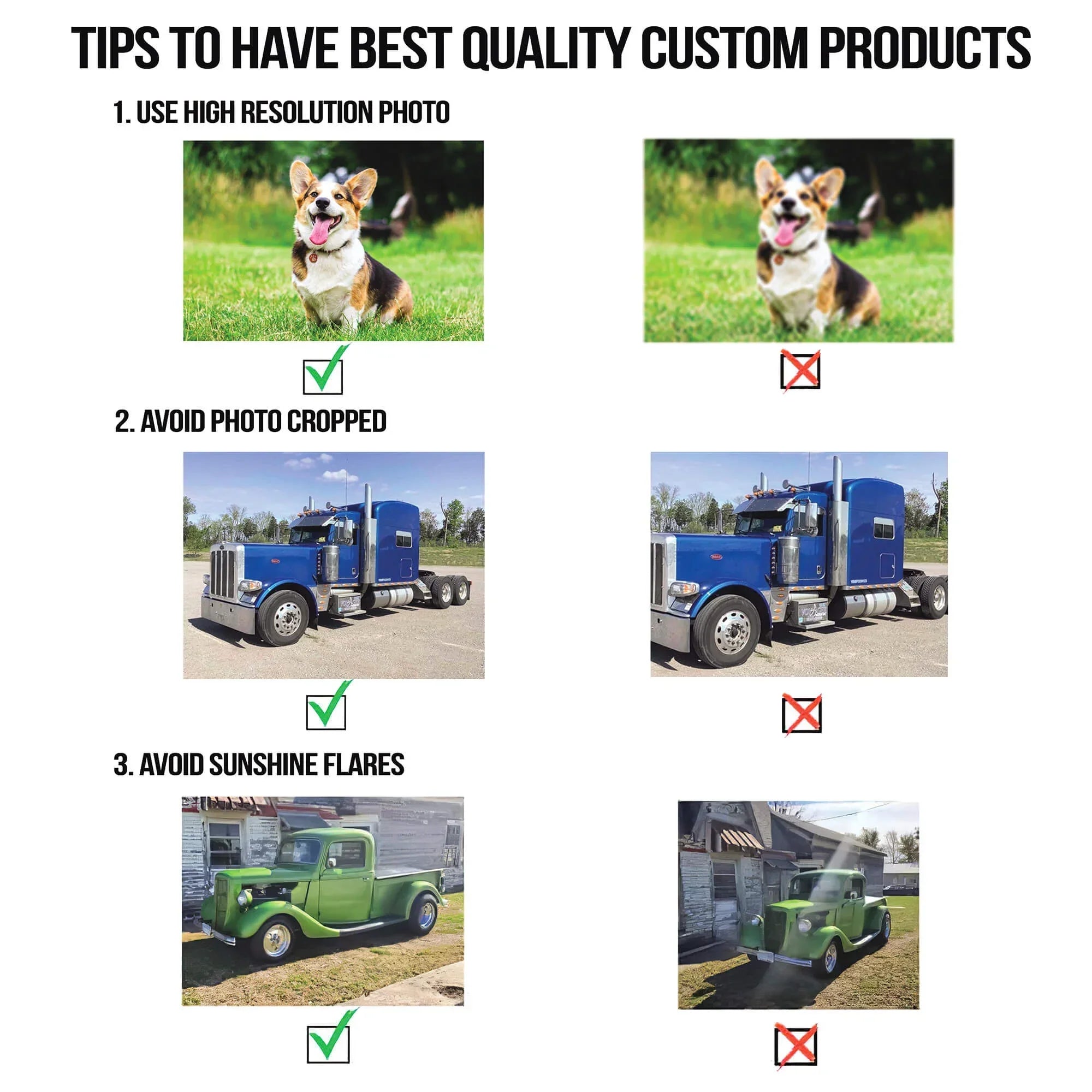 Custom Photo Upload Bug Car Ornament - Personalized Photo Ornament Gift For Bug Car Lovers