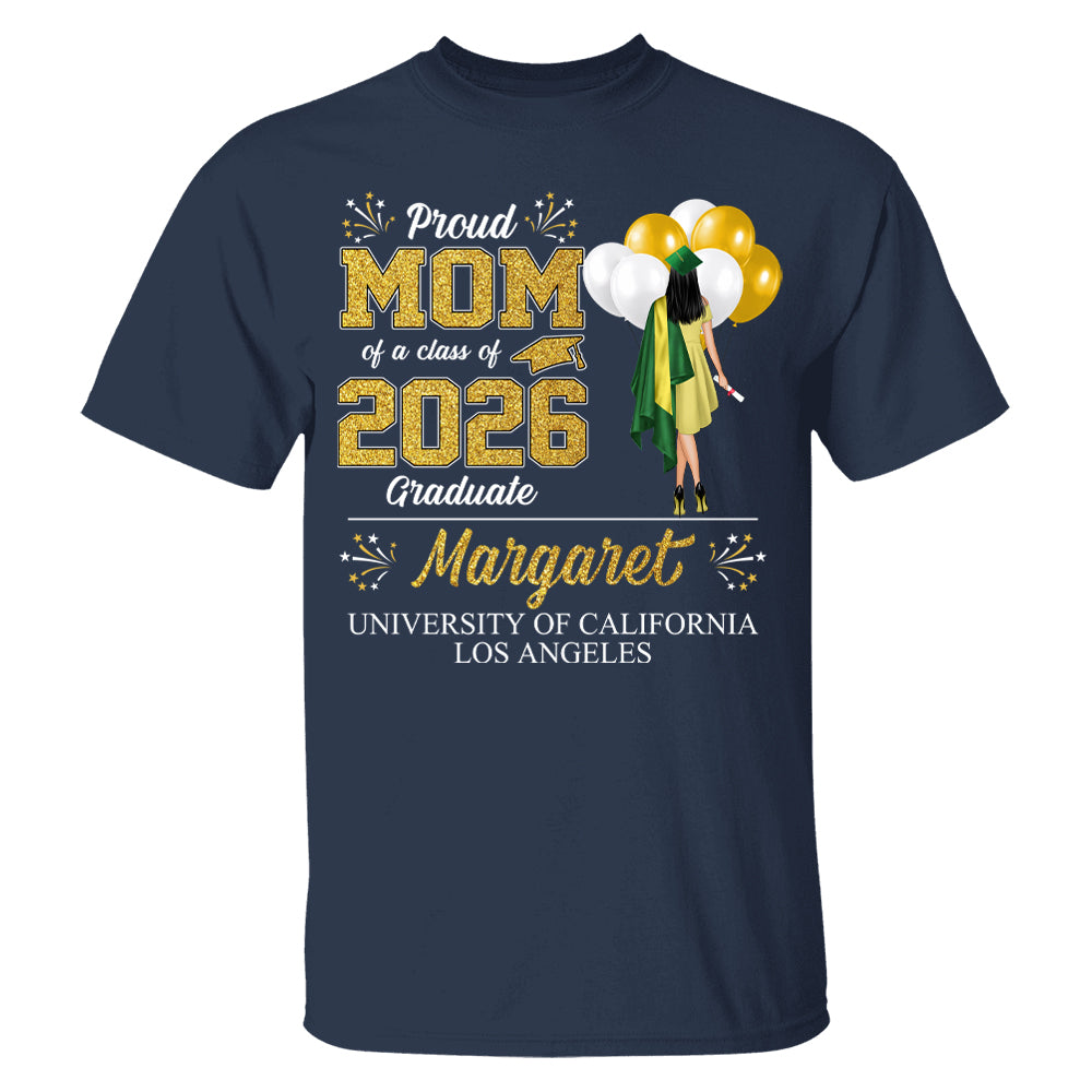 Personalized Graduation Shirts Custom Graduation Shirt Class of 2026 Family Gifts For Family Member Graduation Shirt Na02 Pt99
