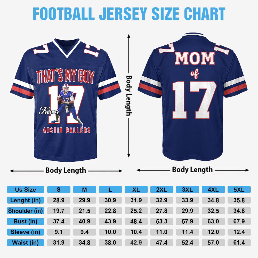 That's My Boy Personalized All Over Print Shirt For Football Mom Grandma Sport Family Na02 Nh00