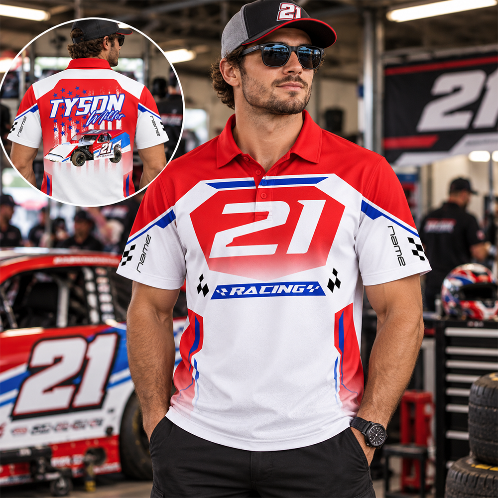 Custom Photo Race Car Hoodie Shirt - Personalized Hoodie Shirt For Racing Fan A2110 Hv01