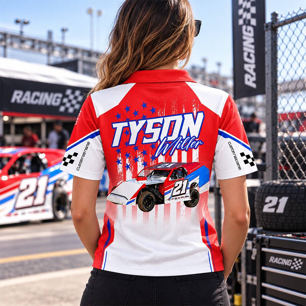 Custom Photo Race Car Hoodie Shirt - Personalized Hoodie Shirt For Racing Fan A2110 Hv01
