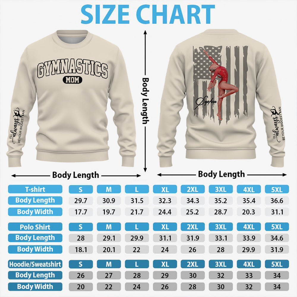 Gymnastics Mom - My Heart Is On That Floor- Personalized Shirt For Gymnastics Family A2110 Pt99