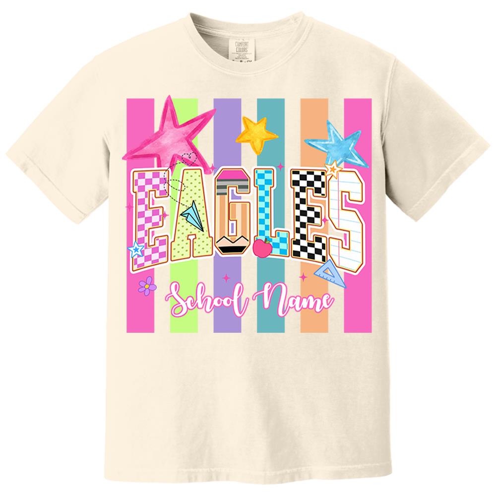 School Mascot Shirt Preppy - Custom Your Mascot School Spirit NA04 Nh00