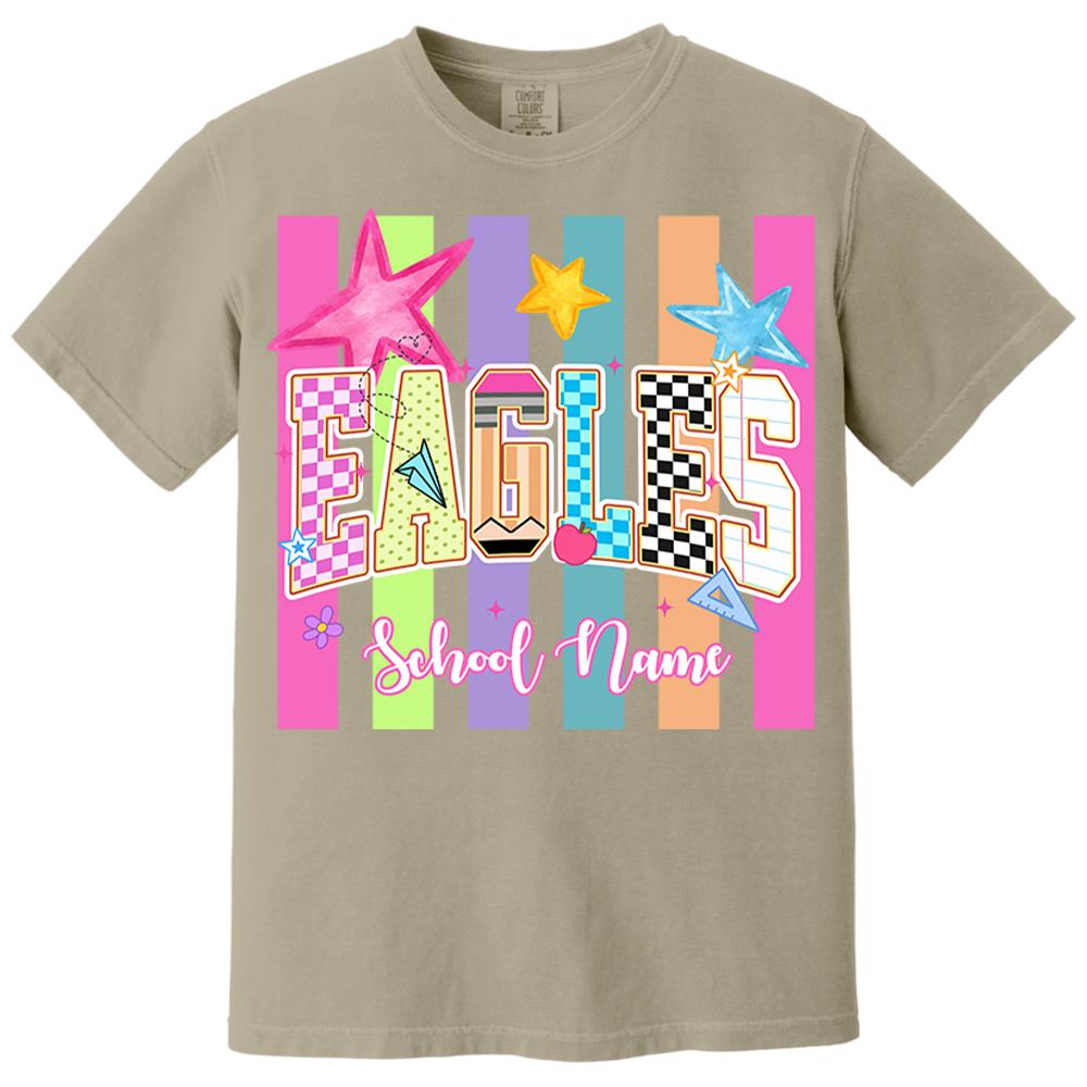 School Mascot Shirt Preppy - Custom Your Mascot School Spirit NA04 Nh00