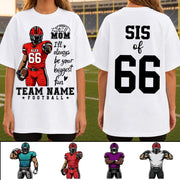 Personalized American Football Mom Shirt - Football GameDay Custom Shirt For Mom, Dad, Family Nh00
