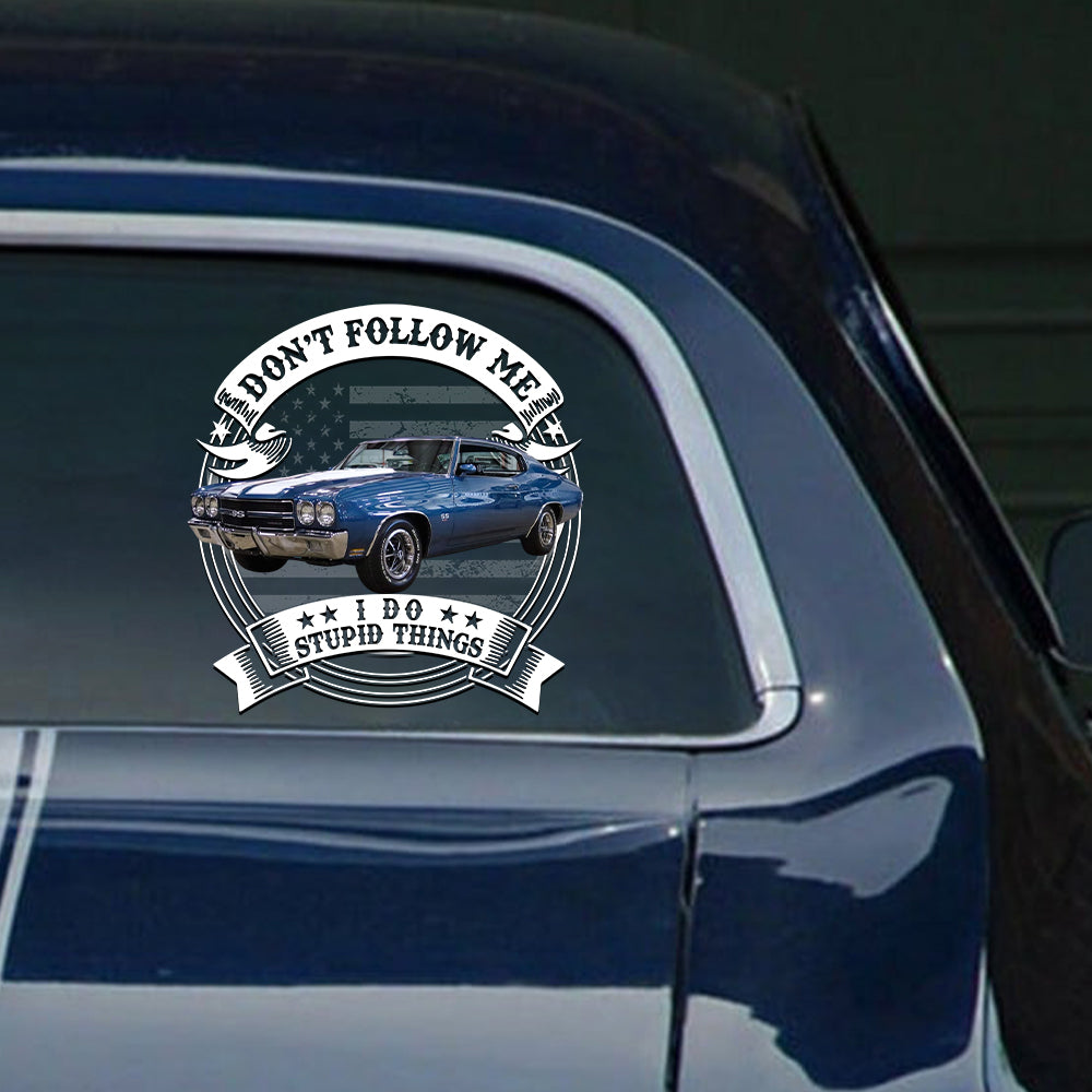 This Is How I Roll - Custom Car Decal - Gift For Car Lovers A2110