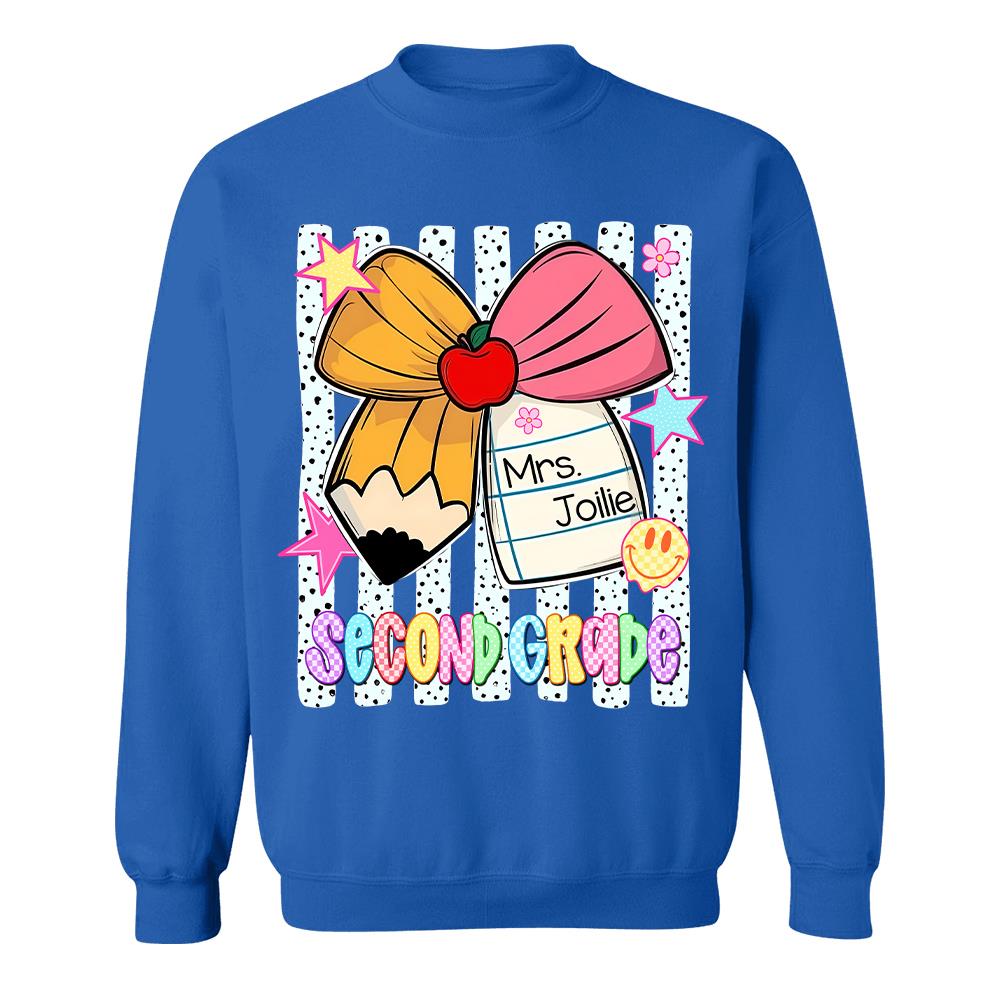 Custom Back to School Custom Shirts, Pre K to 5th Grade L0411 Hv01