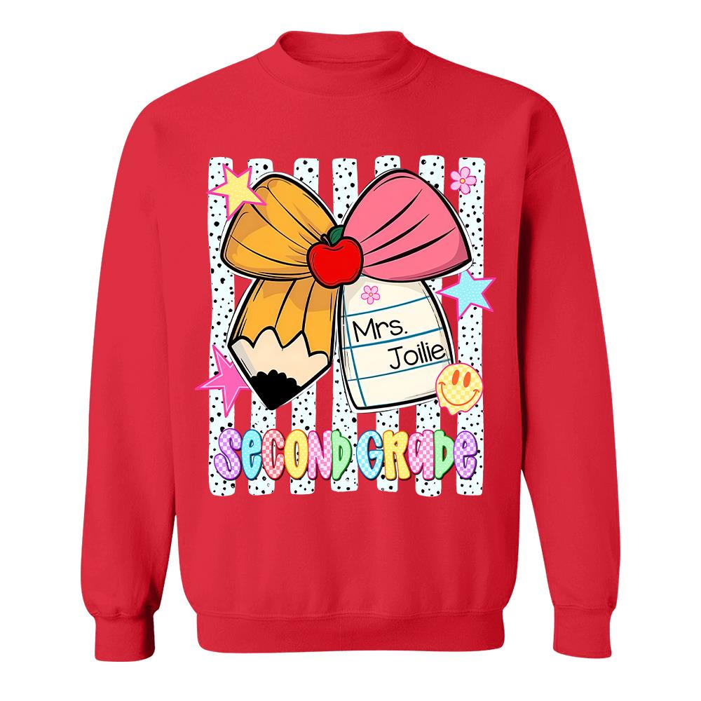 Custom Back to School Custom Shirts, Pre K to 5th Grade L0411 Hv01
