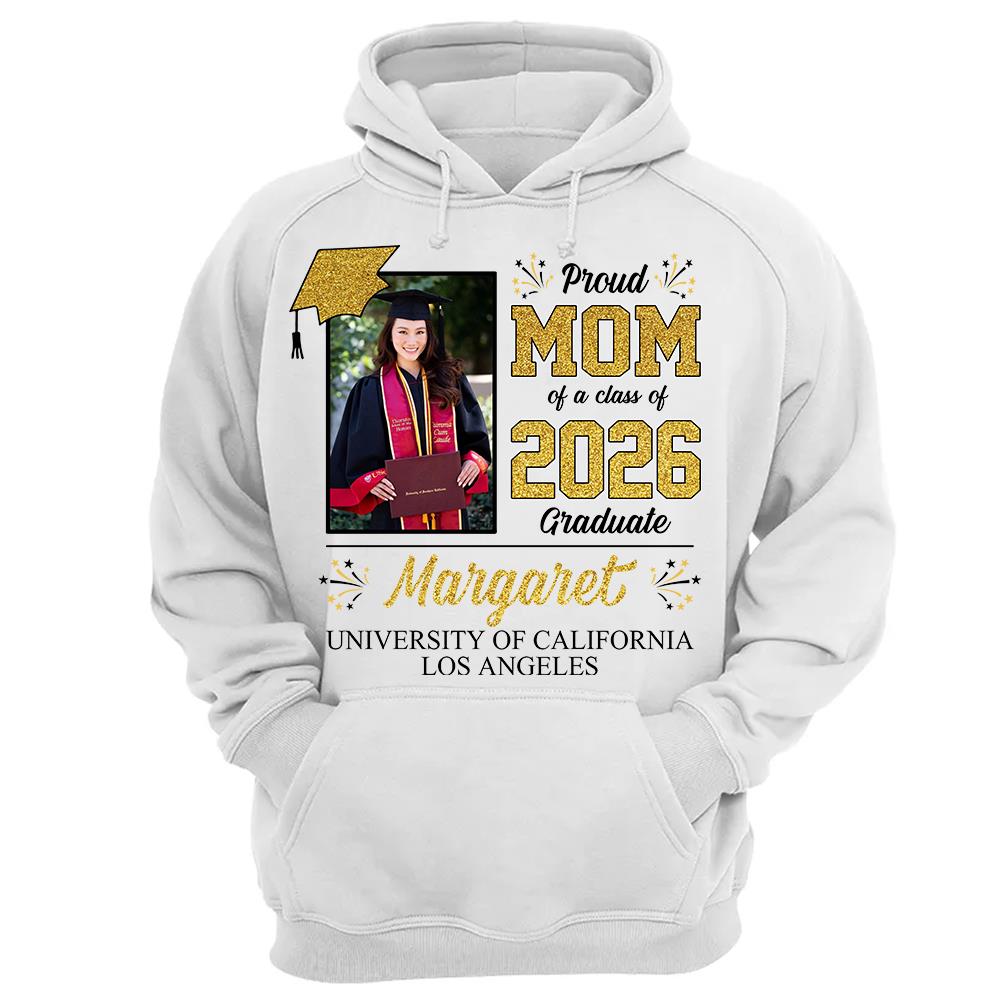 Personalized Graduation Shirts Custom Graduation Shirt Class of 2026 Family Gifts For Family Member Graduation Shirt Vr2 Na02 Hv01