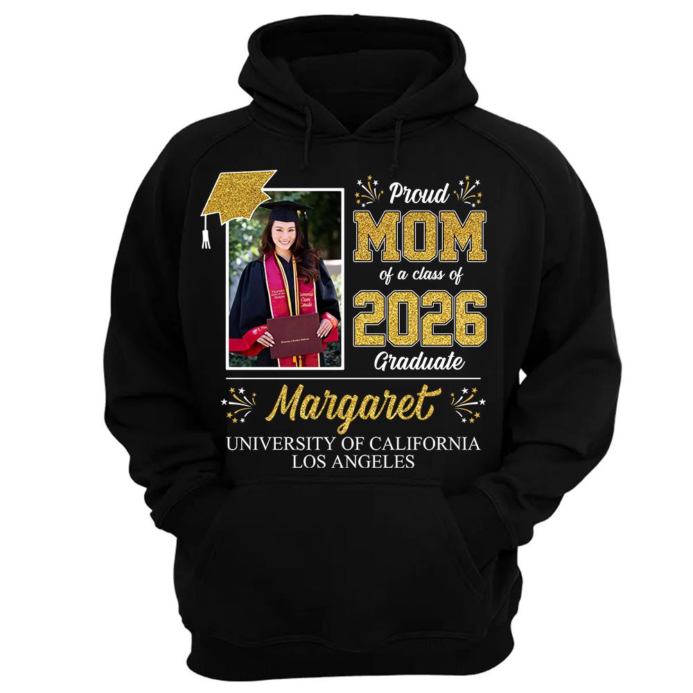Personalized Graduation Shirts Custom Graduation Shirt Class of 2026 Family Gifts For Family Member Graduation Shirt Vr2 Na02 Hv01