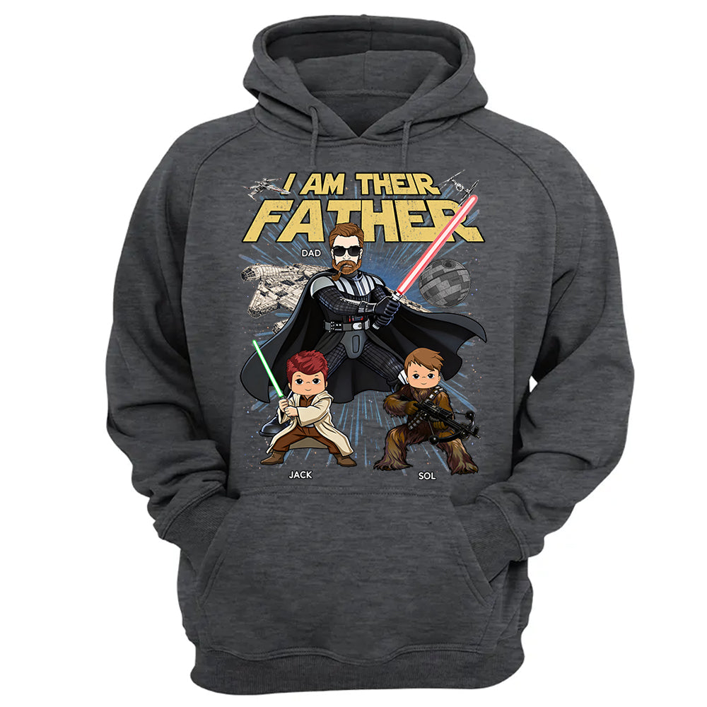 I Am Their Father  Personalized Vintage Style Shirt For Dad Father’s Day Gift T1807 T24