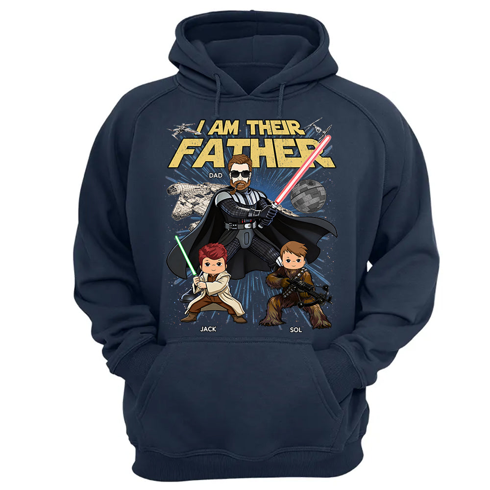 I Am Their Father  Personalized Vintage Style Shirt For Dad Father’s Day Gift T1807 T24