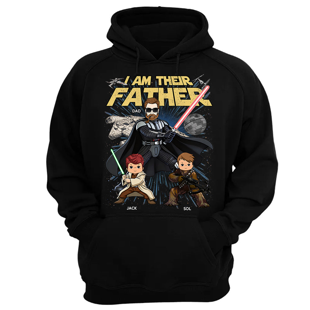 I Am Their Father  Personalized Vintage Style Shirt For Dad Father’s Day Gift T1807 T24