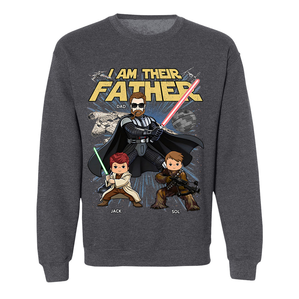 I Am Their Father  Personalized Vintage Style Shirt For Dad Father’s Day Gift T1807 T24