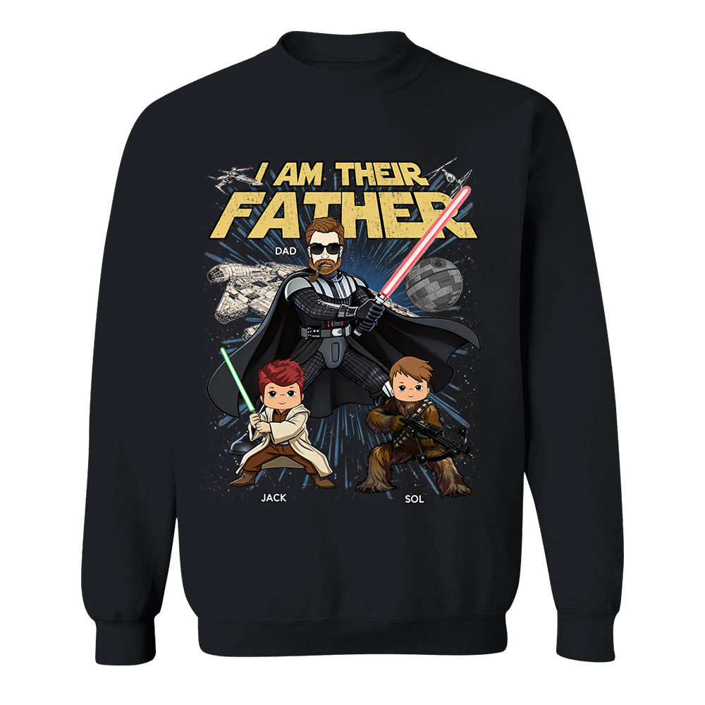 I Am Their Father  Personalized Vintage Style Shirt For Dad Father’s Day Gift T1807 T24
