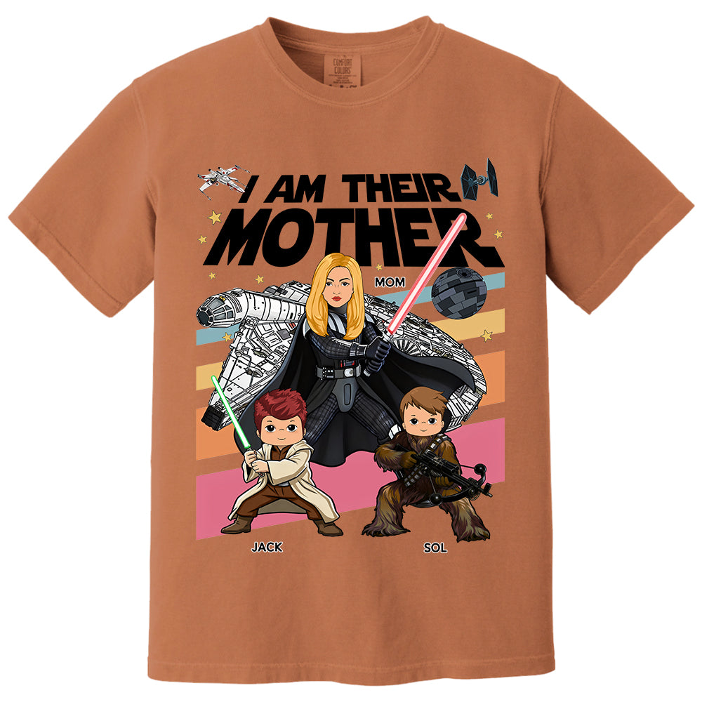 I Am Their Mother Personalized Shirt Gift For Mom - Mother's Day 2026 T1807 TH23