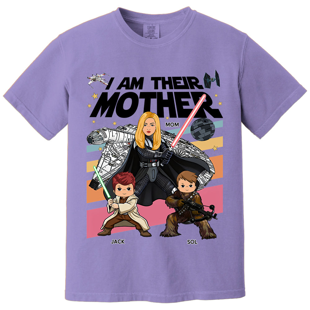 I Am Their Mother Personalized Shirt Gift For Mom - Mother's Day 2026 T1807 TH23