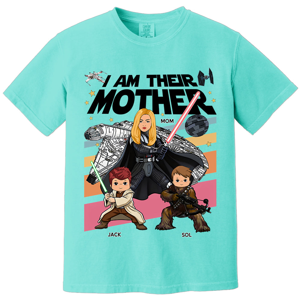I Am Their Mother Personalized Shirt Gift For Mom - Mother's Day 2026 T1807 TH23