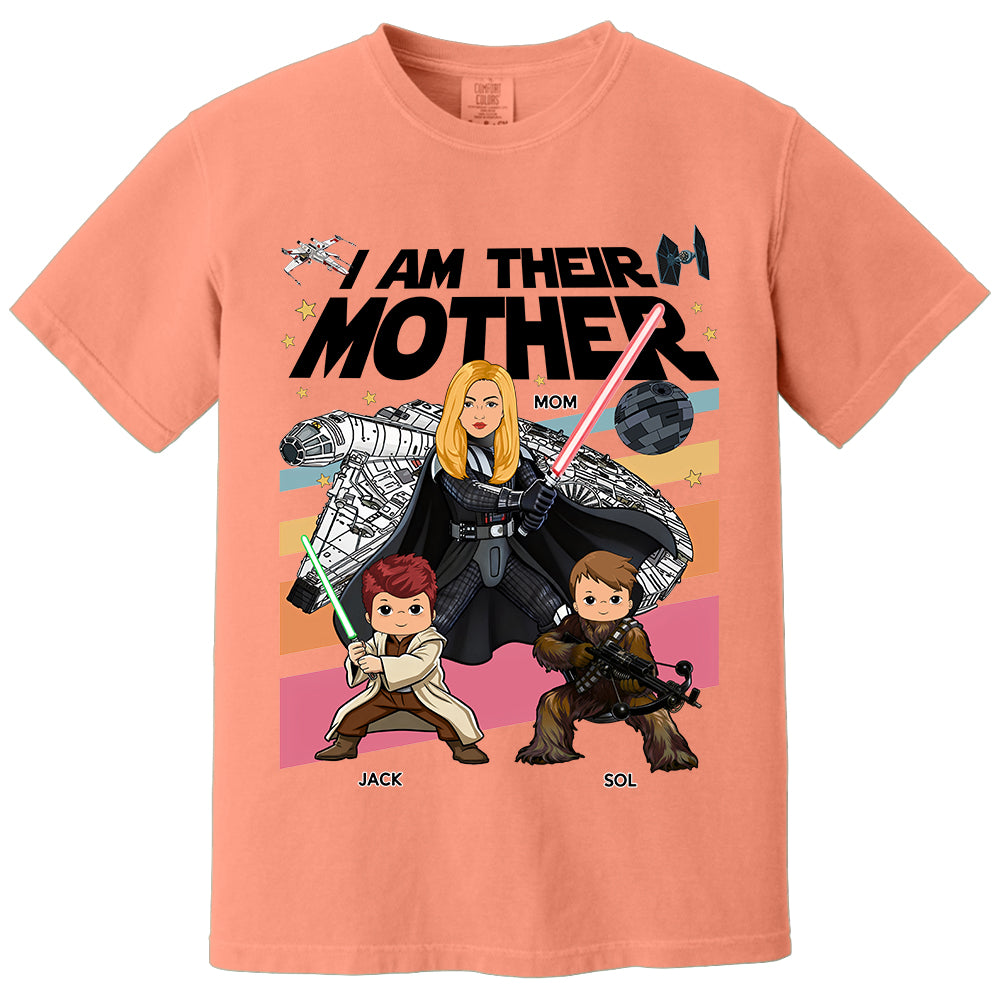I Am Their Mother Personalized Shirt Gift For Mom - Mother's Day 2026 T1807 TH23