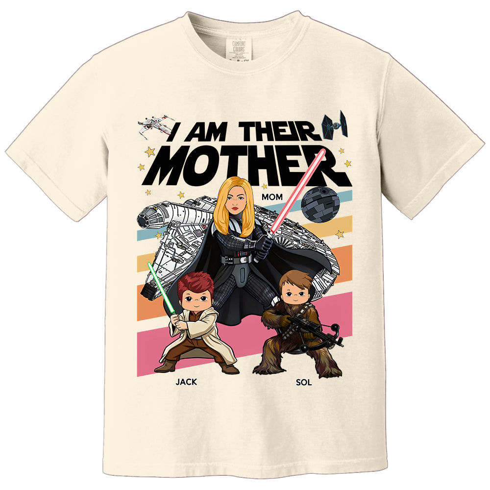 I Am Their Mother Personalized Shirt Gift For Mom - Mother's Day 2026 T1807 TH23