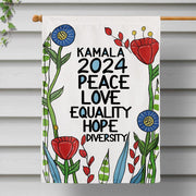Kamala 2024 Garden - Feminist Gift Flags