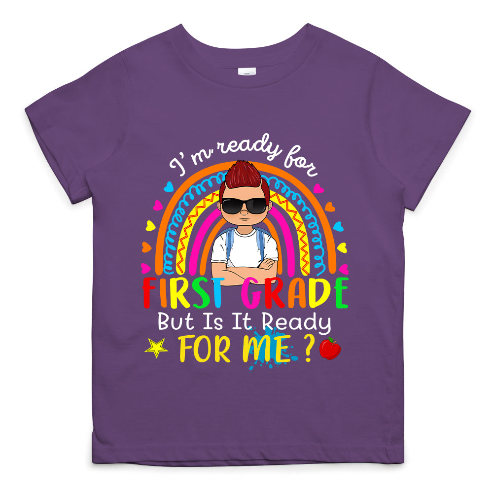 I'm Ready For Kindergarten Personalized Shirt Custom School Level  Back To Schoo Shirt Ph99 Tu20-06.08.2026