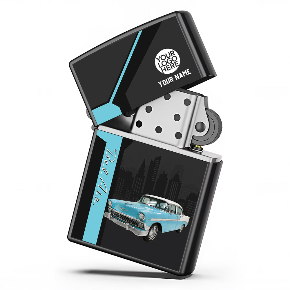 This Is How I Roll - Custom Photo Classic Car Lighter - Personalized Name Car Lighter K1702 Trhn