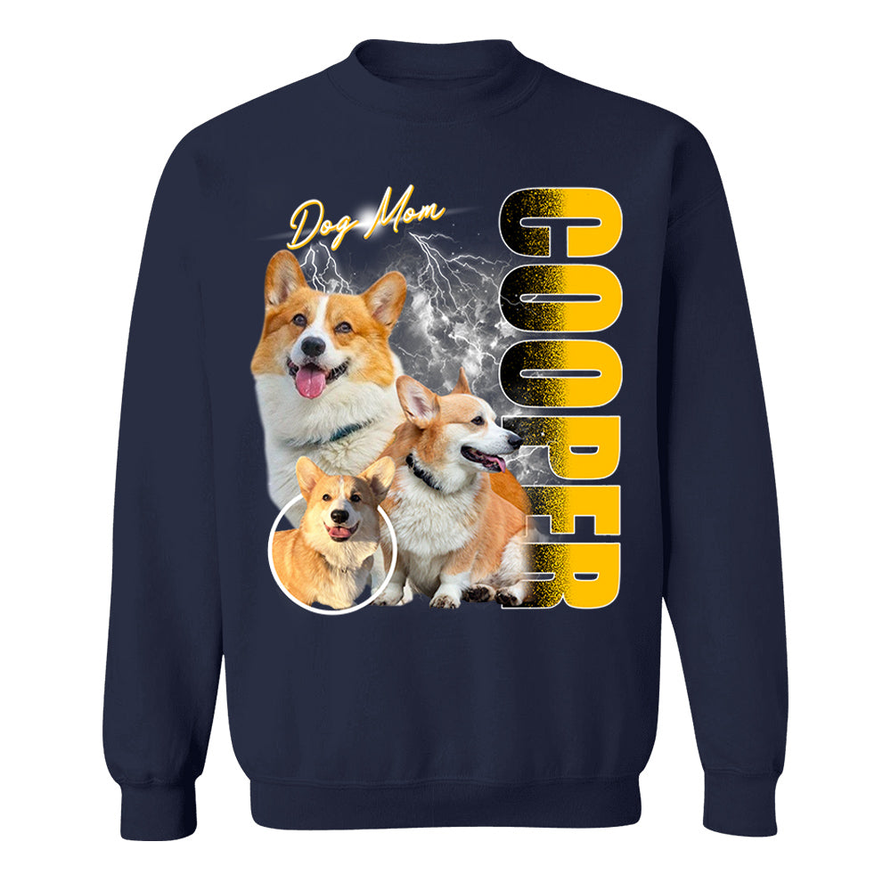 Custom Photo Dog Shirt - Personalized Dog Bootleg Shirt Vrs3 A2110