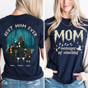 Custom Mom Manage Of Mischief Magical Mom Shirt - N3005 VH01