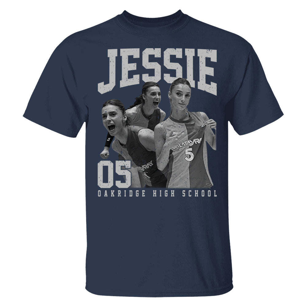Volleyball Lover - Personalized Washed Tee Custom Sport Players Sport Family NA04