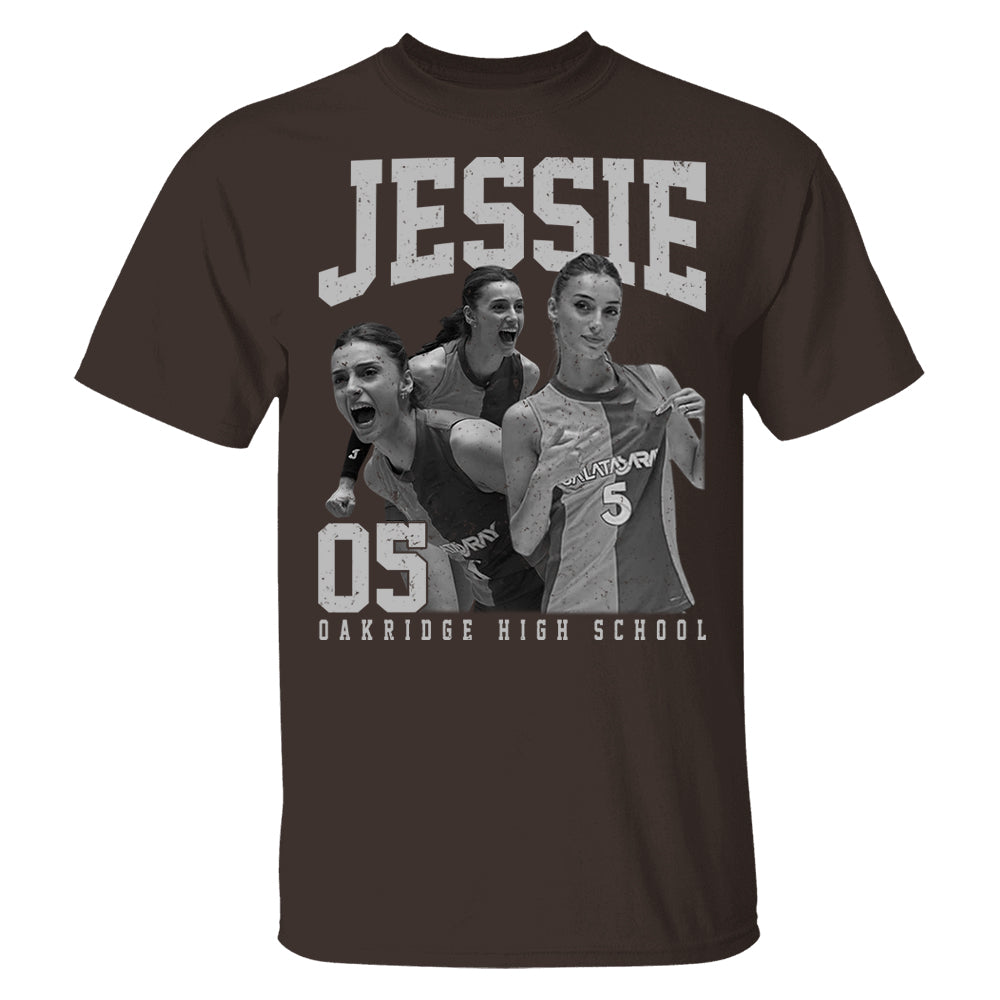 Volleyball Lover - Personalized Washed Tee Custom Sport Players Sport Family NA04