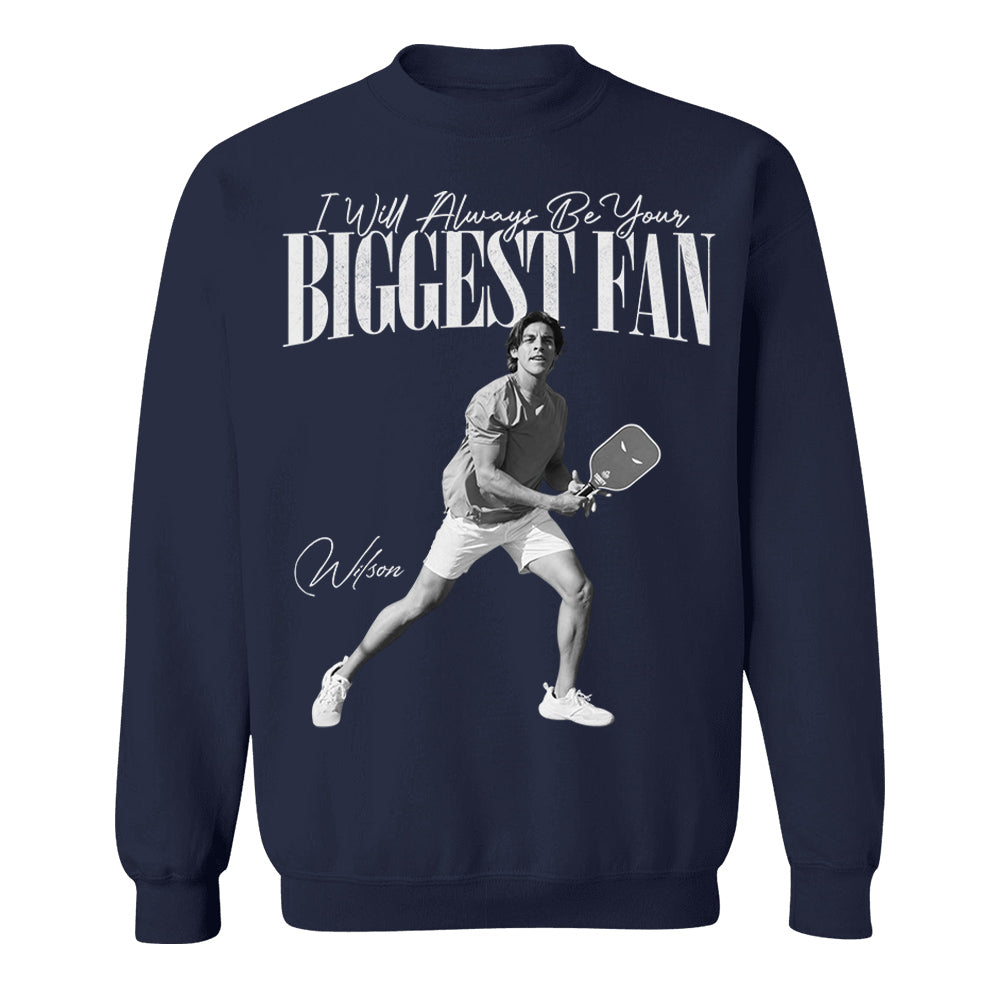 I'll Always Be Your Biggest Fan - Washed Tee Retro Bootleg Shirt For Pickleball Players NA02