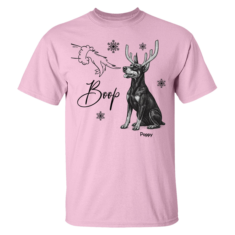 Boop Dog, Custom Photo Dog Christmas Shirt,  Gift For Dog Lovers T1807 Pt99