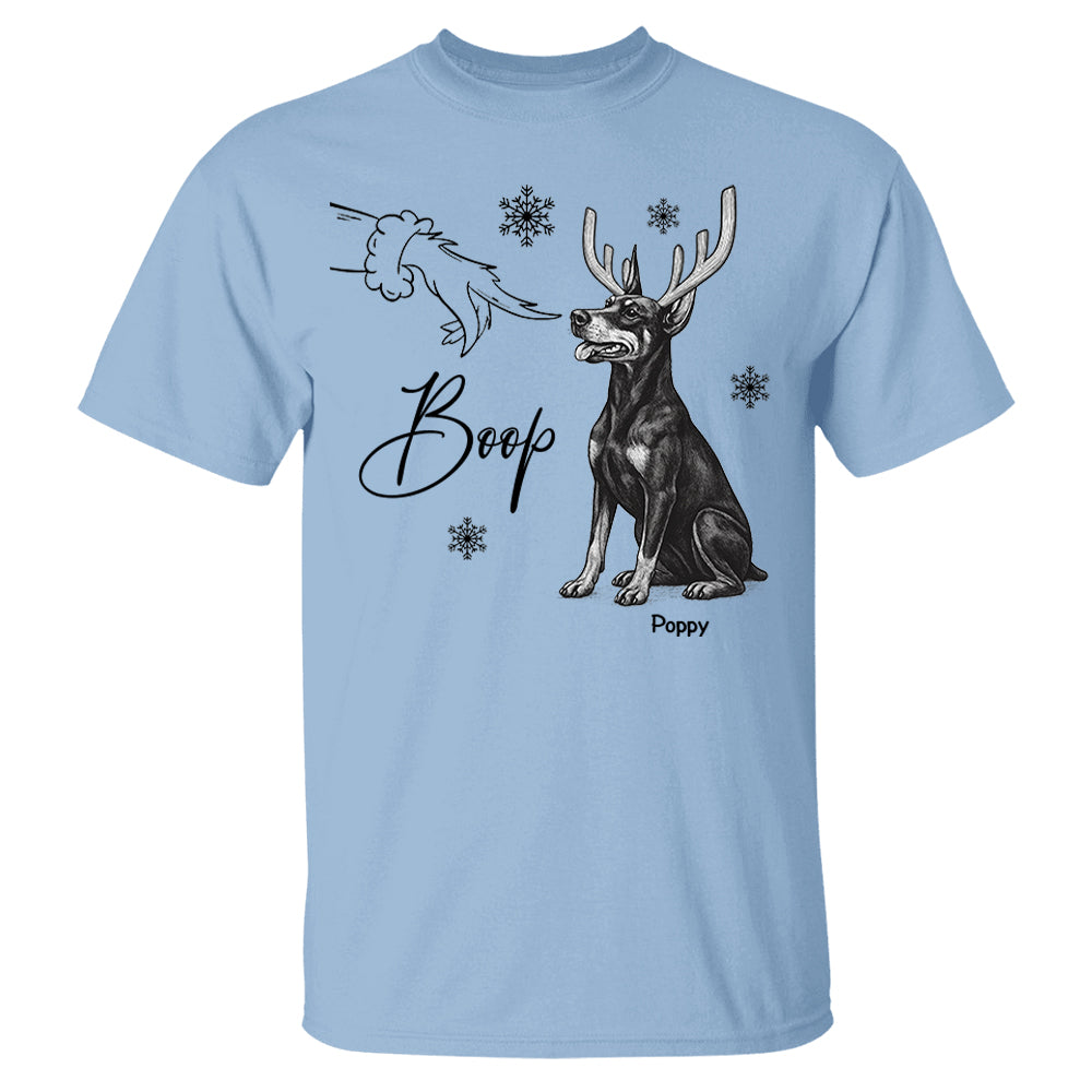 Boop Dog, Custom Photo Dog Christmas Shirt,  Gift For Dog Lovers T1807 Pt99