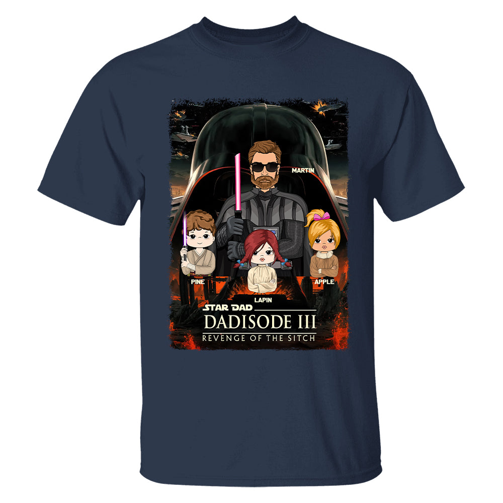 Dad³ – Revenge of The Sitch Personalized Shirt For Dad Vr2 Tu20