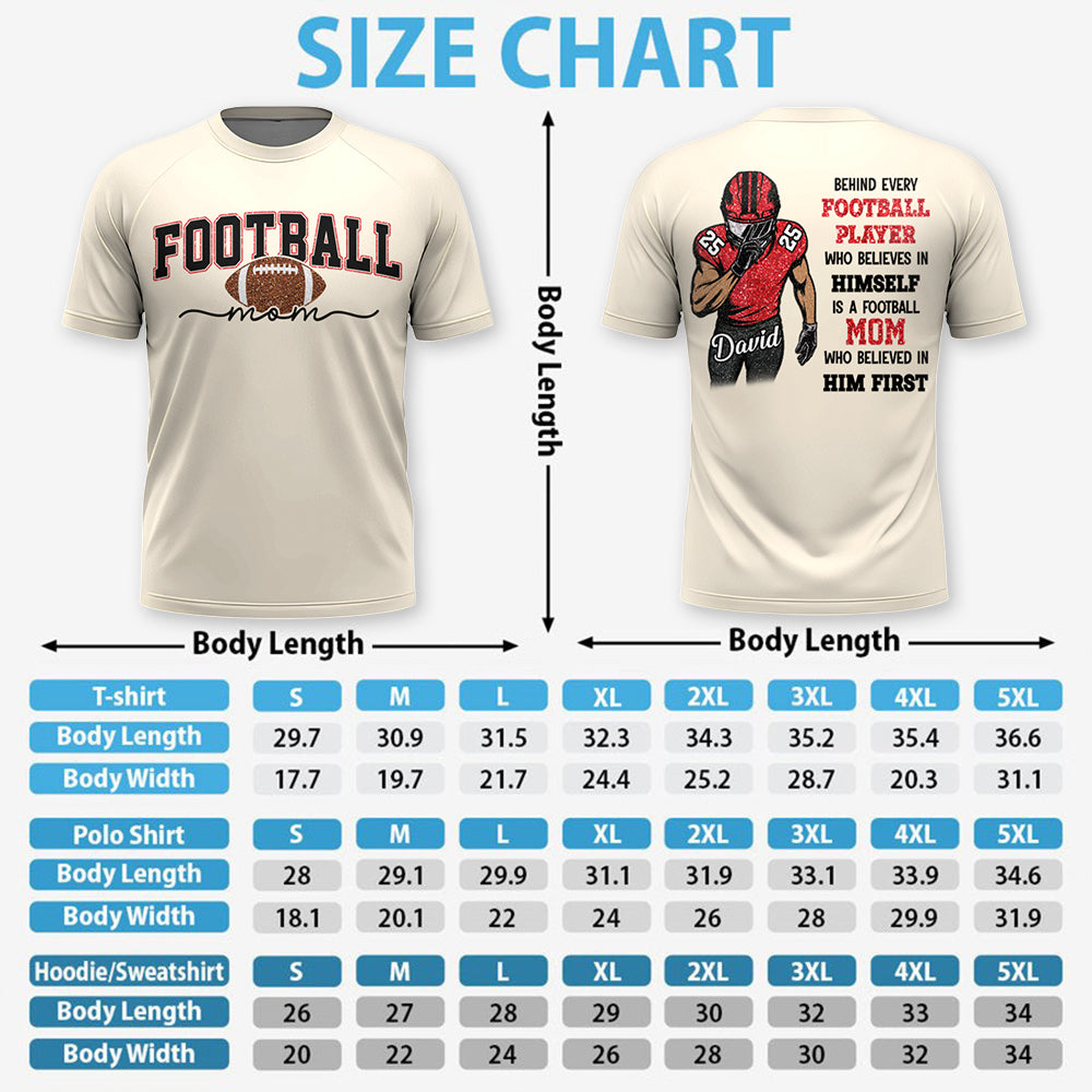 Football Mom - Behind Every Baseball Player Shirt - Personalized Shirt For Baseball Family T1807