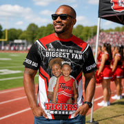 Cheerleader I Will Always Be Your Biggest Fan Personalized All Over Print Shirt For Cheer Mom Grandma Cheer Family Game Day Shirt H2511