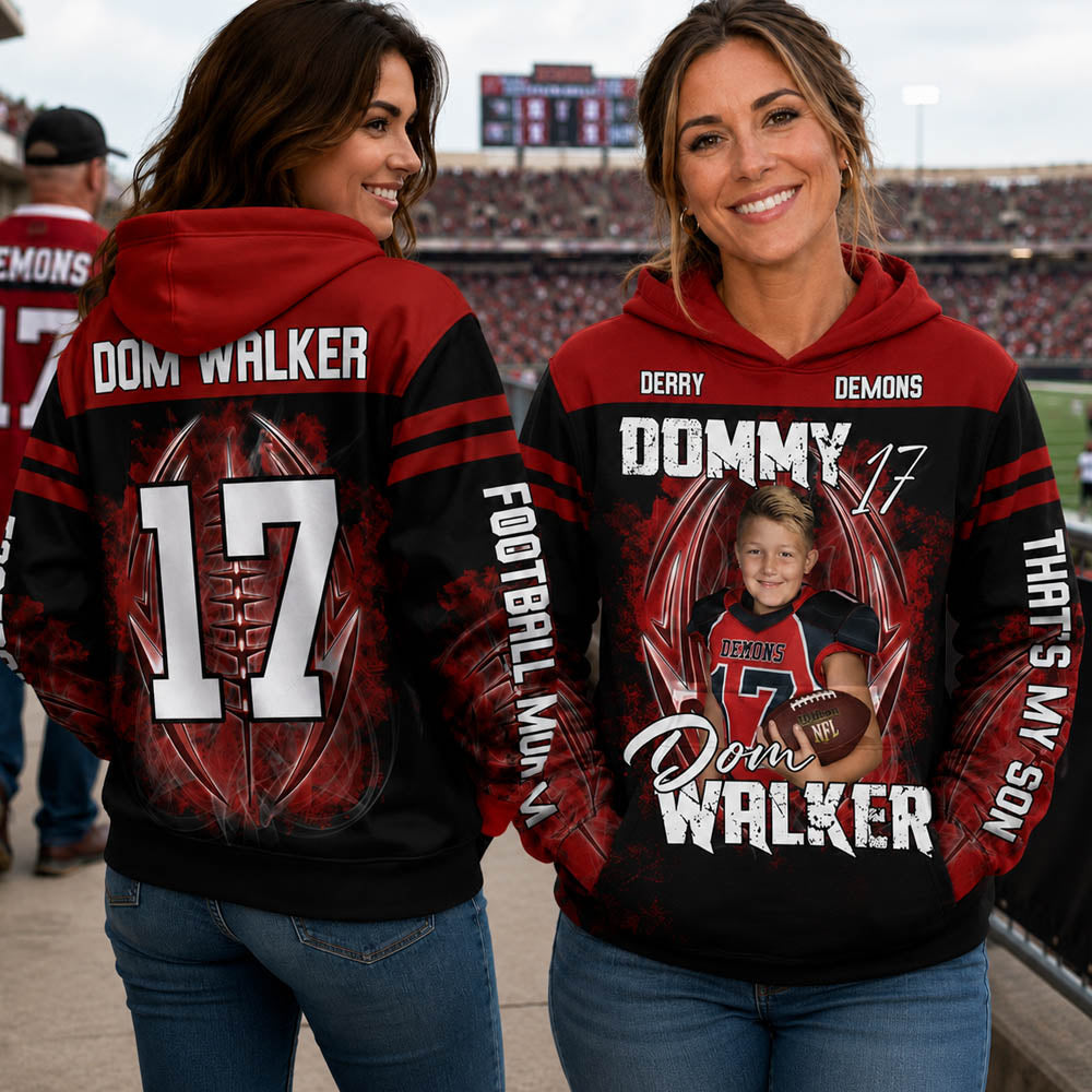 Personalized All Over Print Shirt For Football Family Game Day Shirt H2511