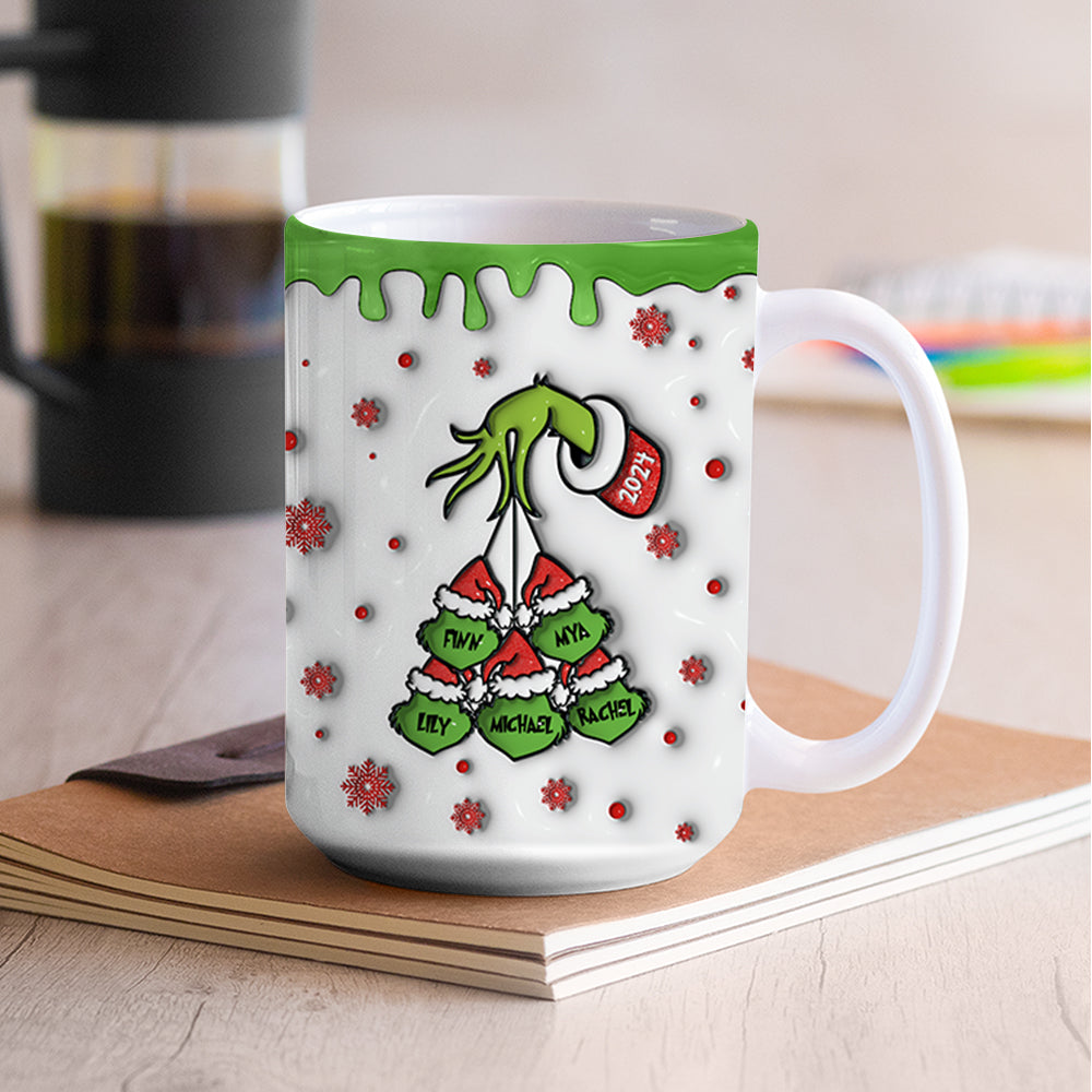 Custom In A World Full Of Grandmas 3D Inflated Mug - N3005 VH01