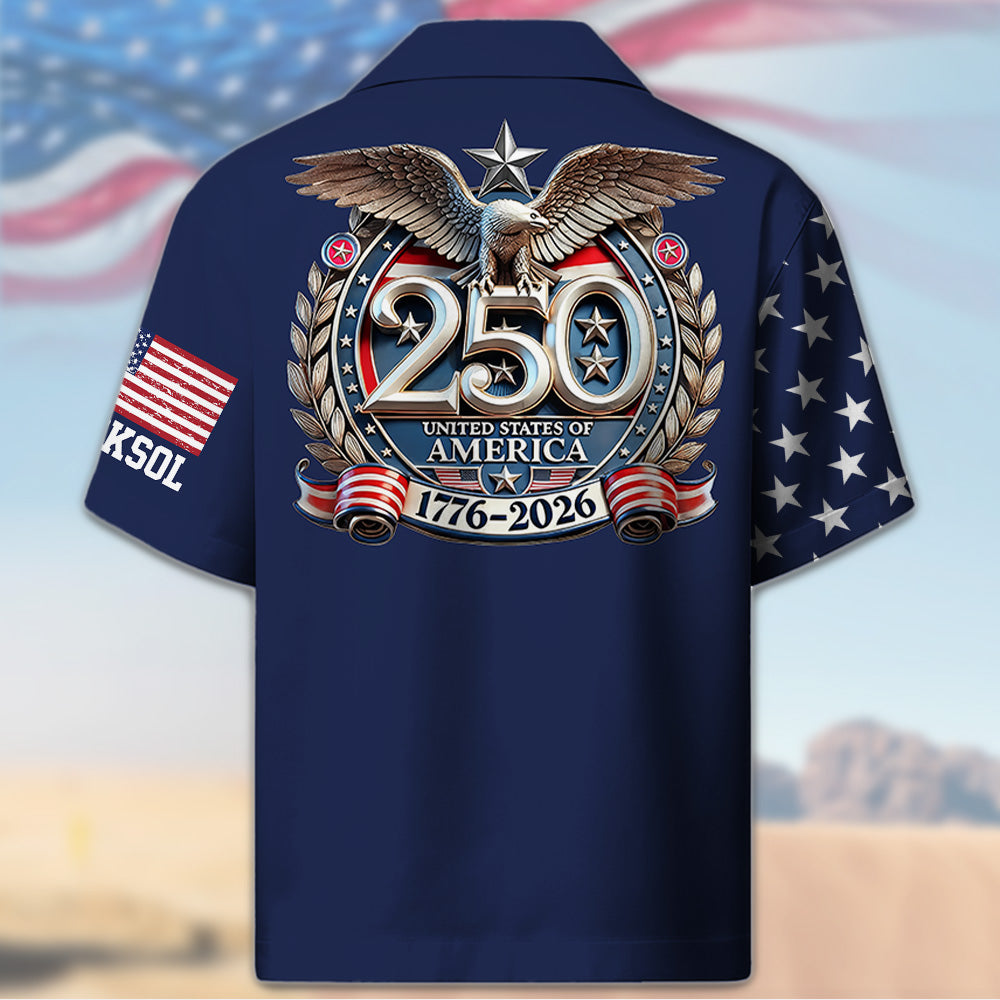 We the People 1776-2026 - Personalized USA 250th Anniversary Hawaiian Shirt A2110 T24